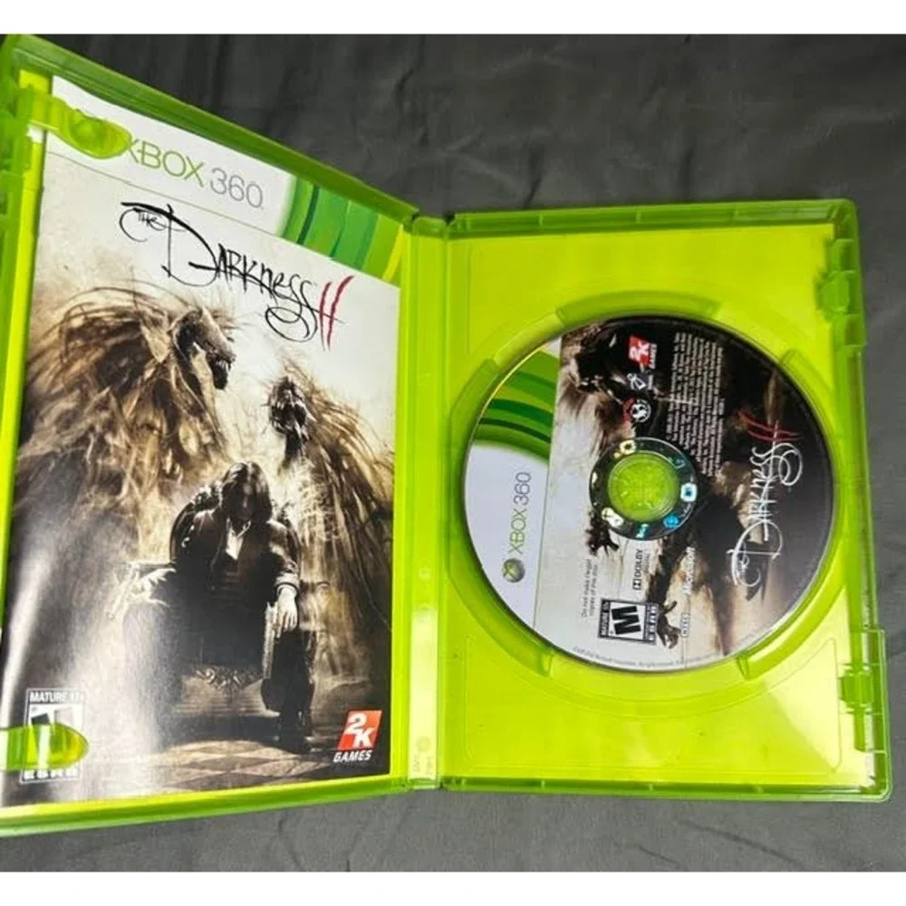 The Darkness II 2 Xbox 360 2K Games First Person Shooter FPS Complete CIB